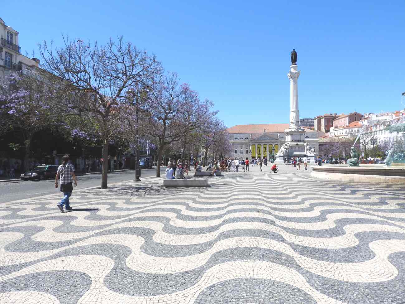 lisbon 3 day itinerary rossio square what to see and do lisbon