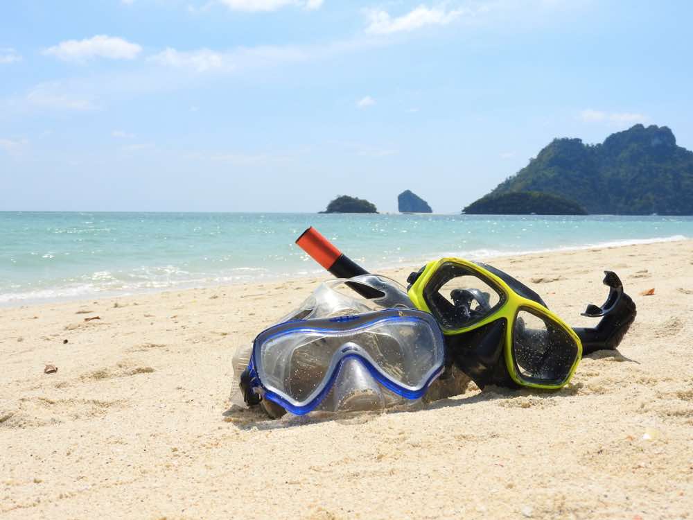thailand island hopping koh poda snorkeling